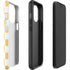 Yellow and White Checkerboard iPhone 15 Pro Impact Case